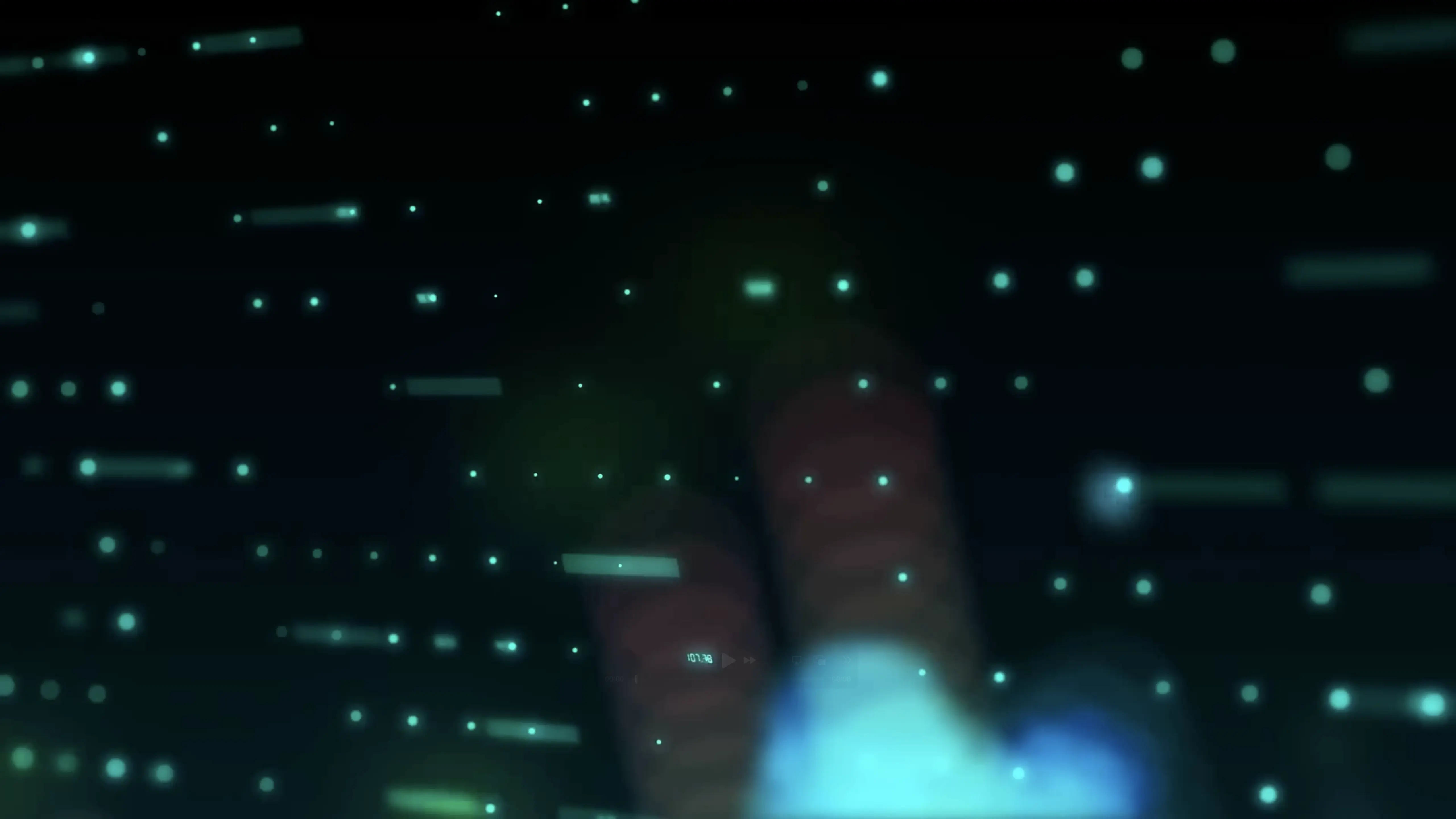 Abstract data stream background